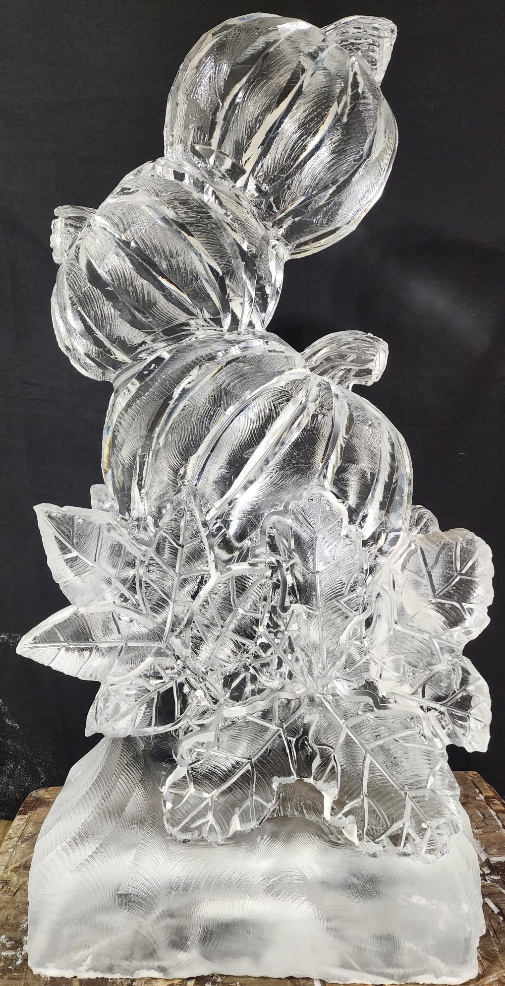 Ice Matters Stacked Pumpkins