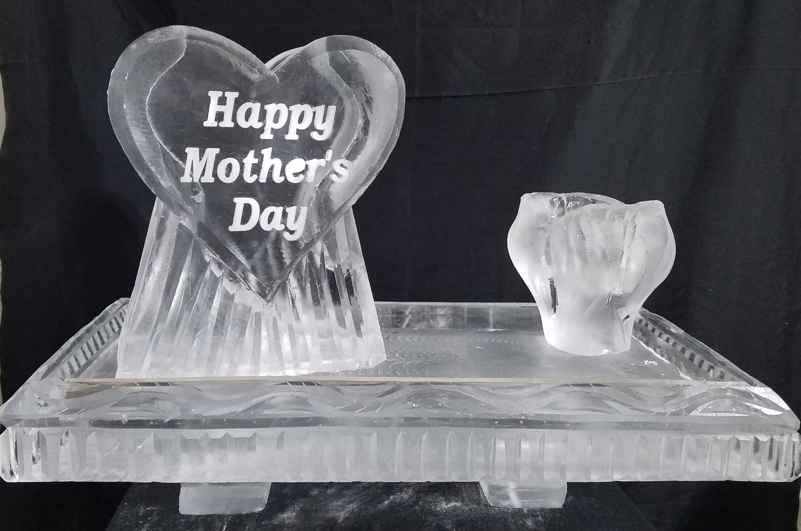Ice Matters Shrimp Tower in 40 Inch Tray with Lemon Holder (lemon holder will be square)